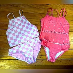 EUC tankini set GAP OSH Kosh size 7/8